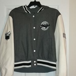 Varsity Winter Coat with hood